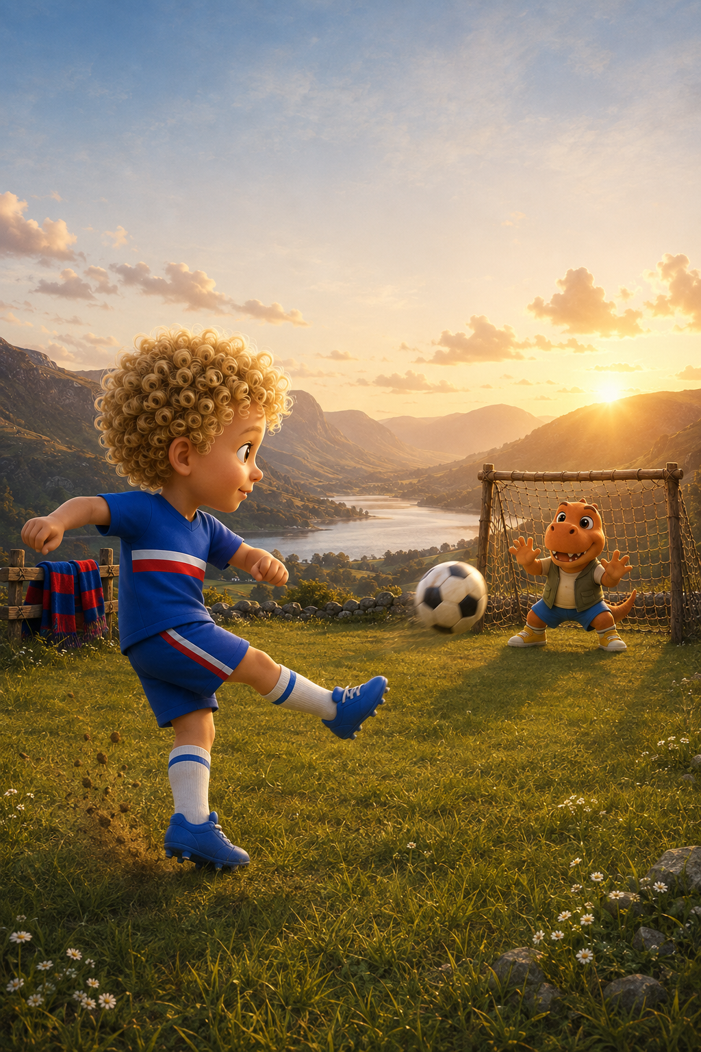 Kick It Like That An Xavier and Rex football story from Adventure Valley.